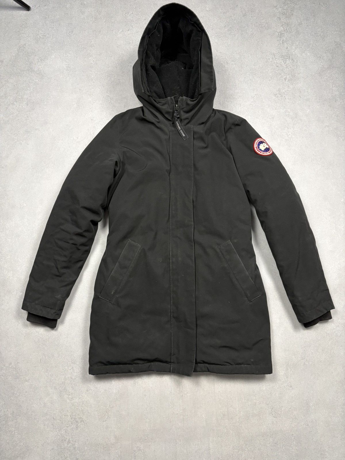 Canada Goose Canada Goose Victoria Parka Black Women’s Small 3037L Down Size S / US 4 / IT 40 - 1 Thumbnail