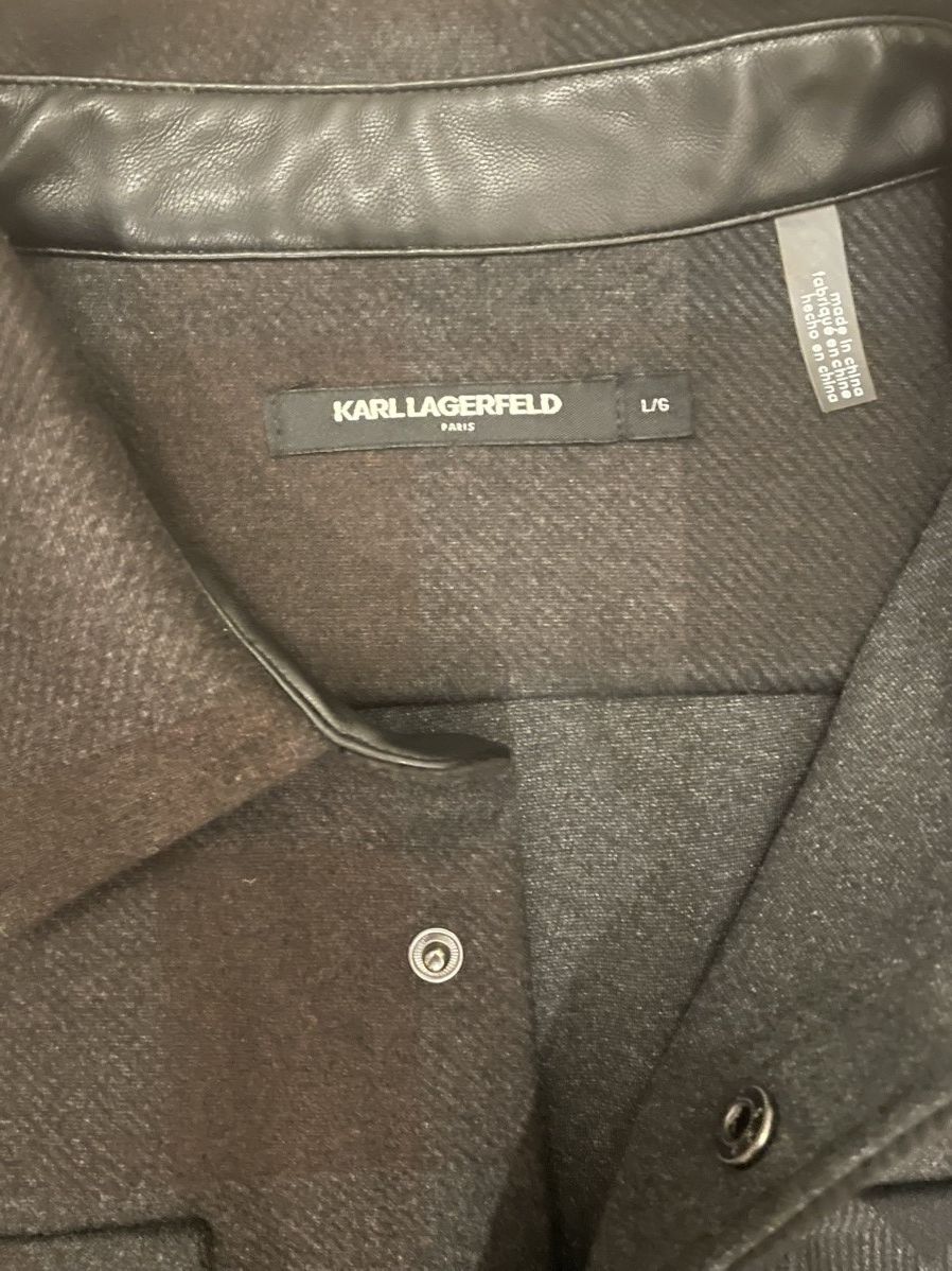 Karl Lagerfeld Karl Lagerfield Plaid Overshirt Size US L / EU 52-54 / 3 - 5 Thumbnail