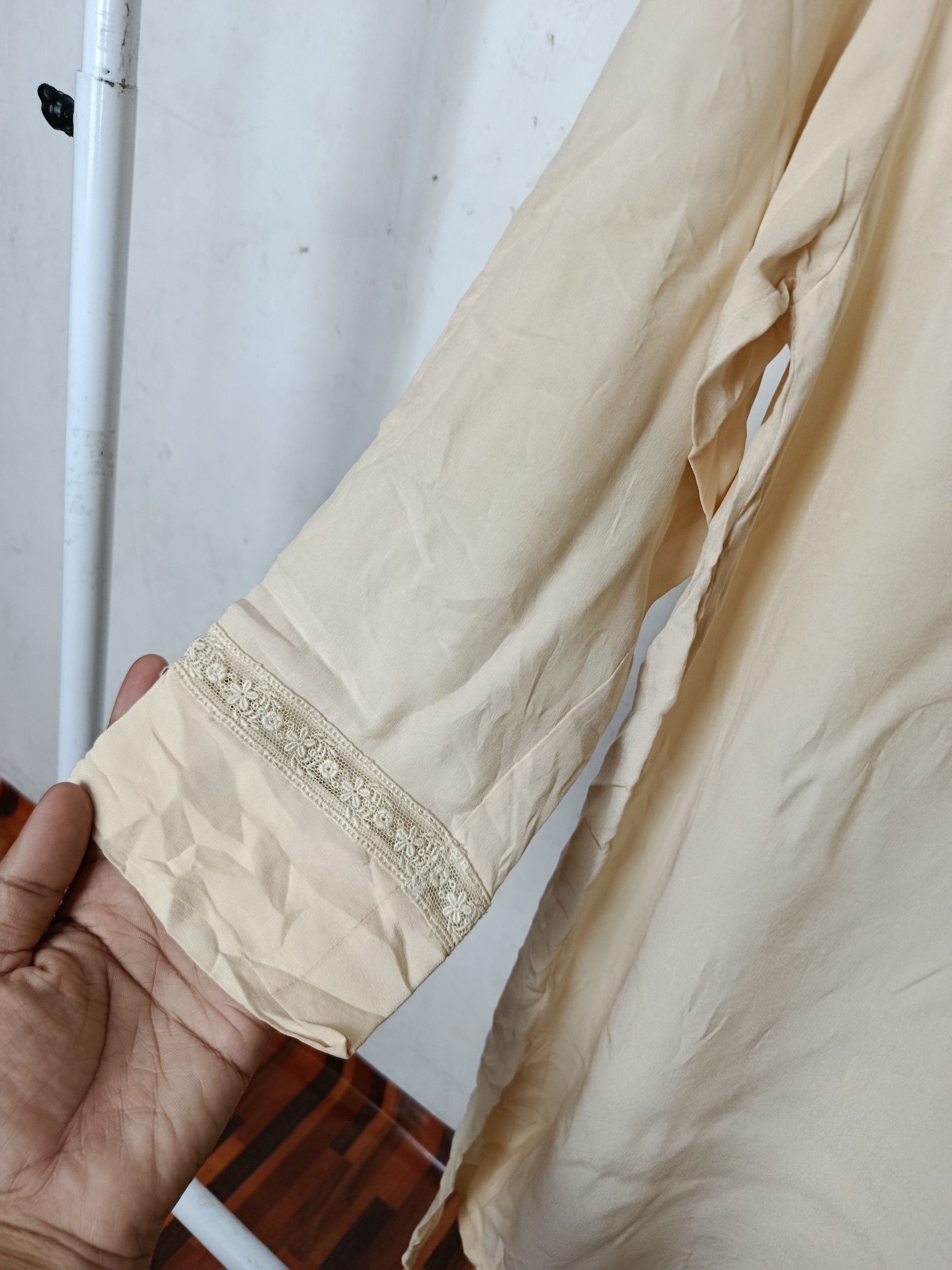Dior Vintage Christian Dior Lingerie 70-80s Silk Women Size XS / US 0-2 / IT 36-38 - 4 Thumbnail