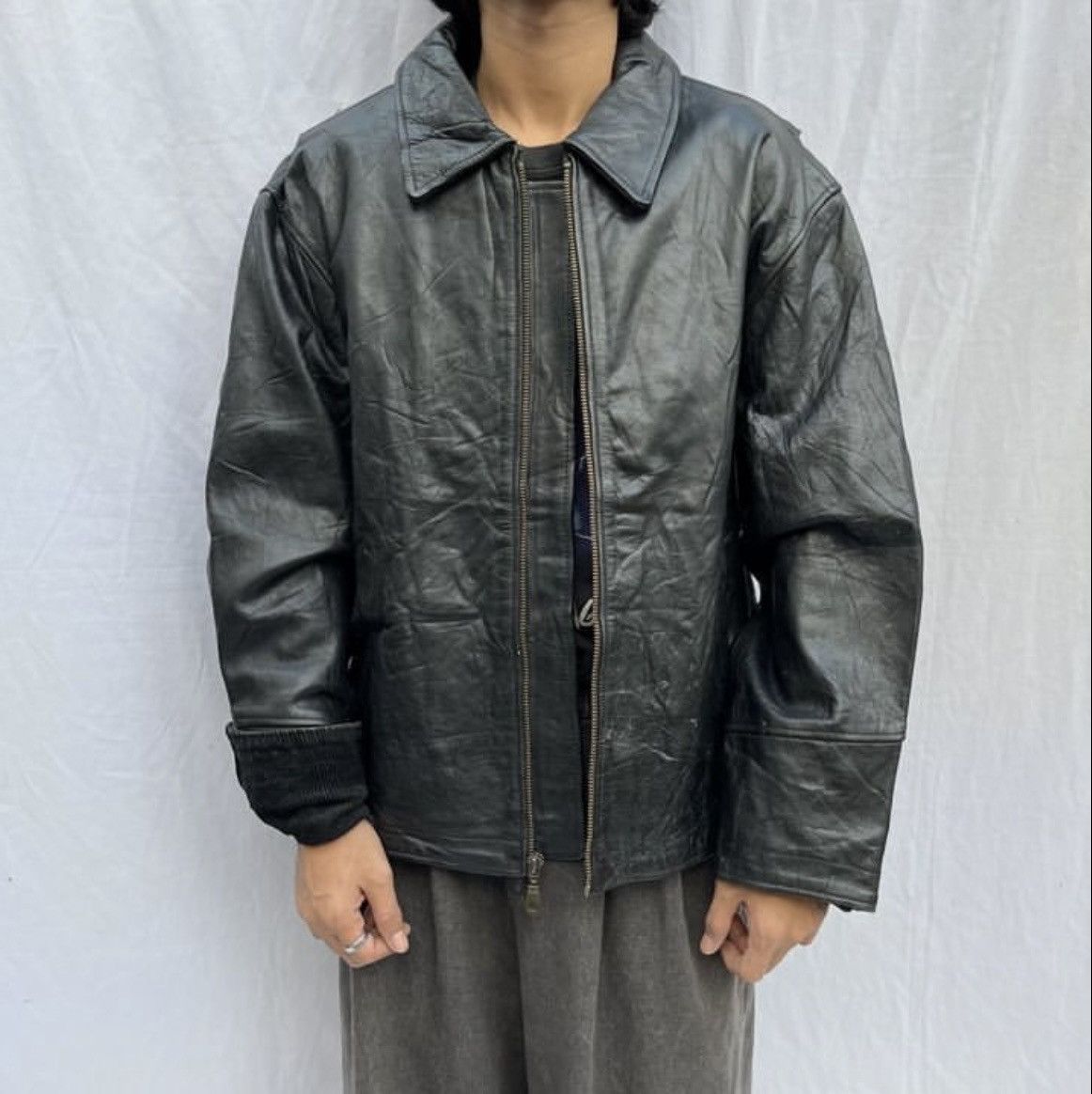 Vintage × Wilsons Leather Wilsons Leather Jacket Vintage Size US XL / EU 56 / 4 - 1 Thumbnail