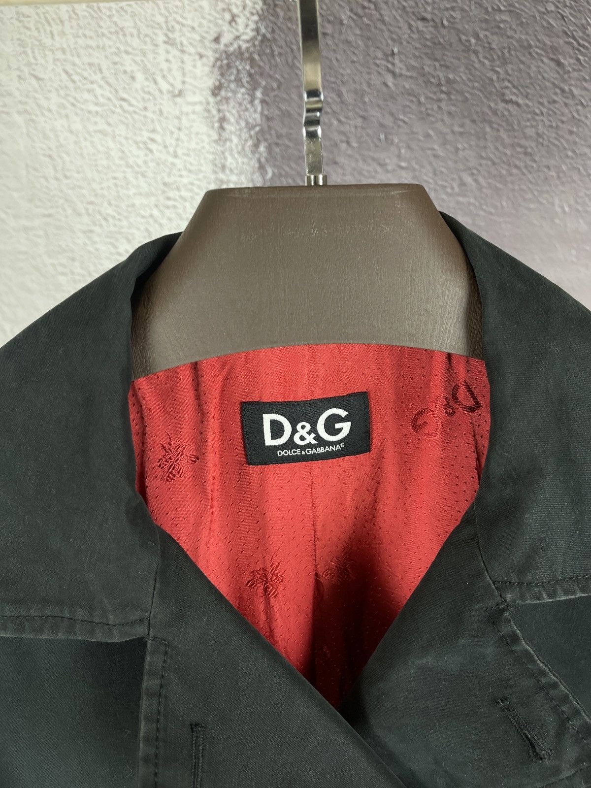 Dolce & Gabbana Dolce & Gabbana double-breasted cotton black coat women’s Size M / US 6-8 / IT 42-44 - 7 Thumbnail