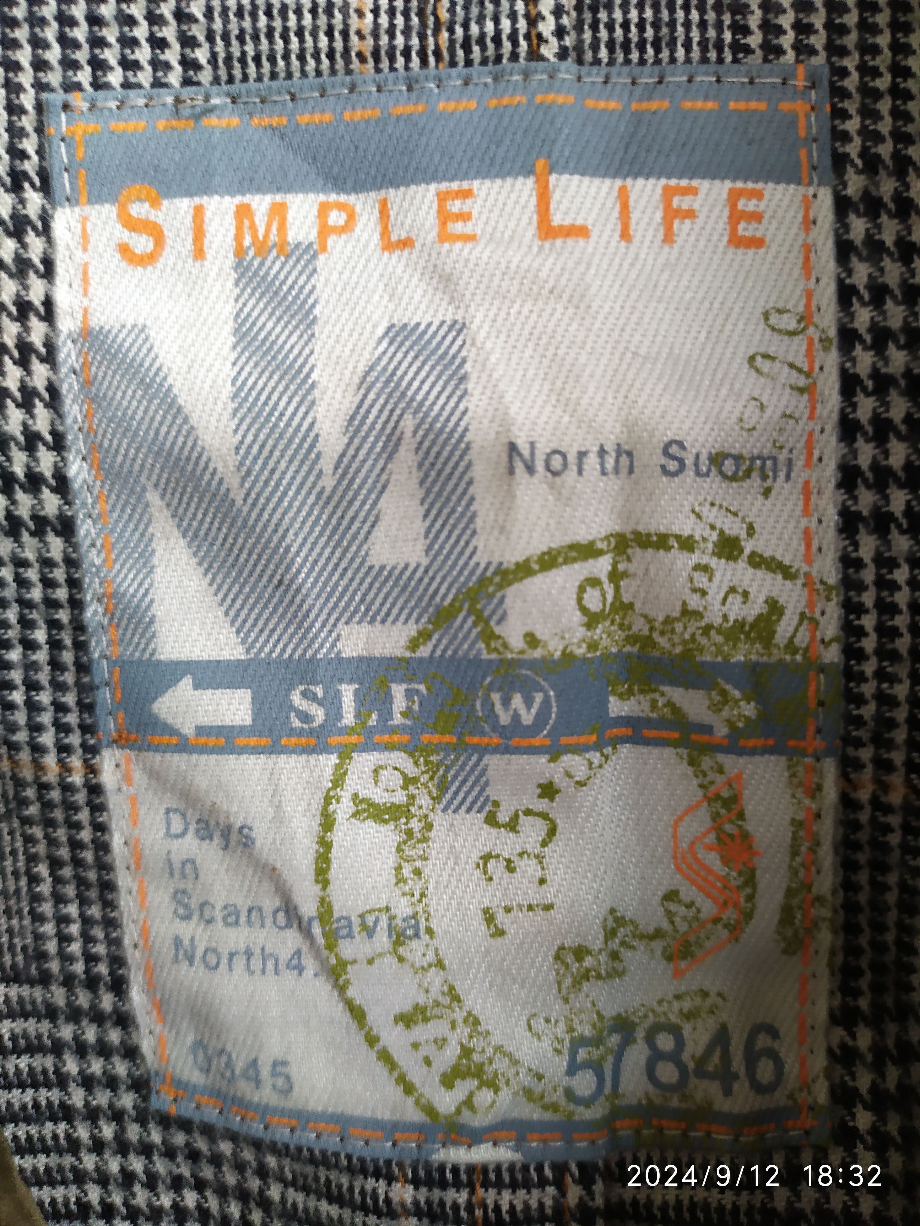 20471120 × Japanese Brand × Vintage Vintage Japanese Brand Simple Life Olive green Jacket Size US L / EU 52-54 / 3 - 9 Thumbnail