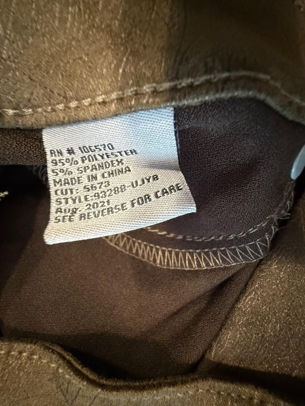 Other Tractr faux suede brown country western skinny jeans SZ 2/26 Size 26" / US 2 / IT 38 - 8 Thumbnail