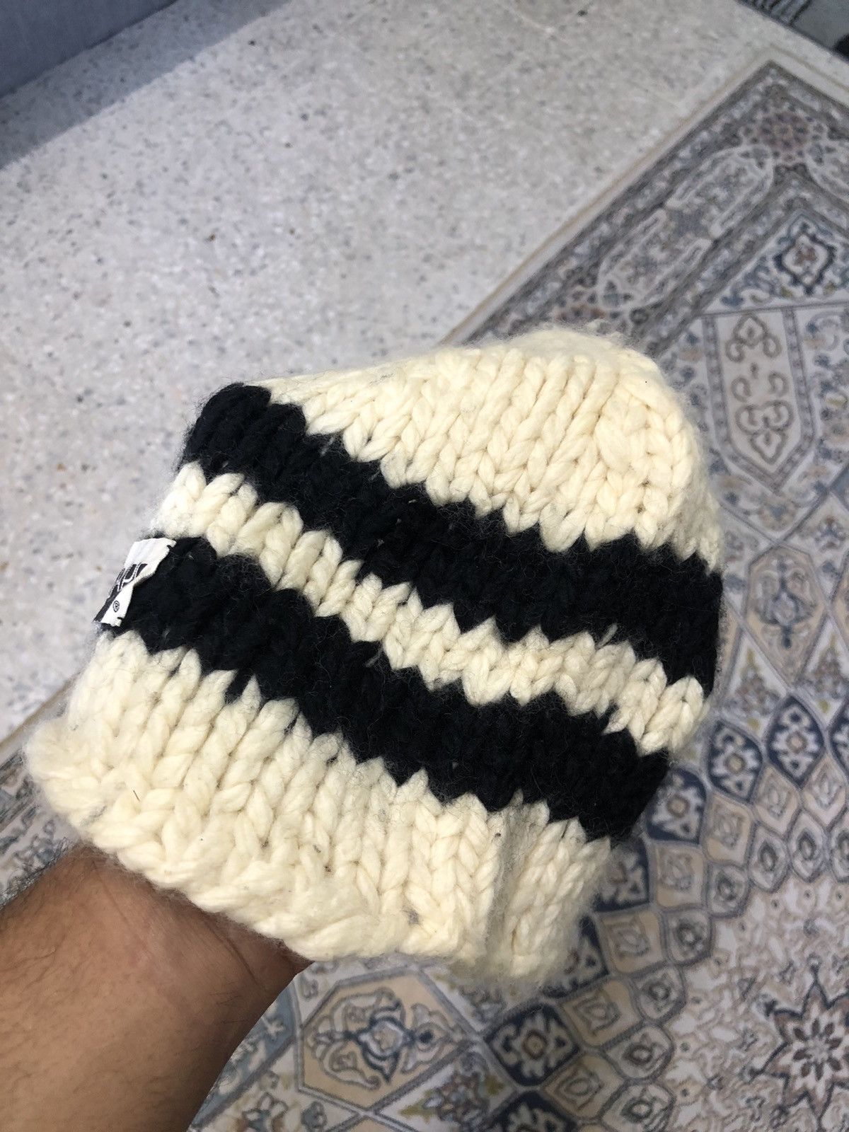 Bape Vintage Bape Knit Beanie Size ONE SIZE - 3 Thumbnail