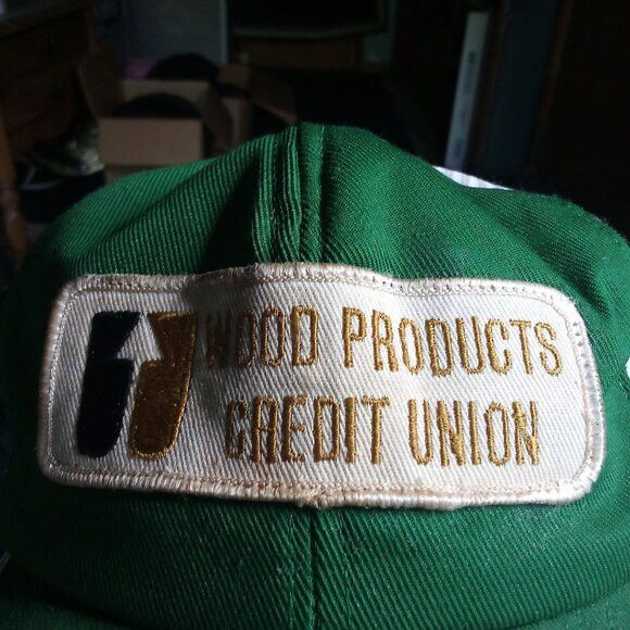 Swingster Vintage Swingster Wood Products Credit Union Trucker Hat Size ONE SIZE - 2 Thumbnail