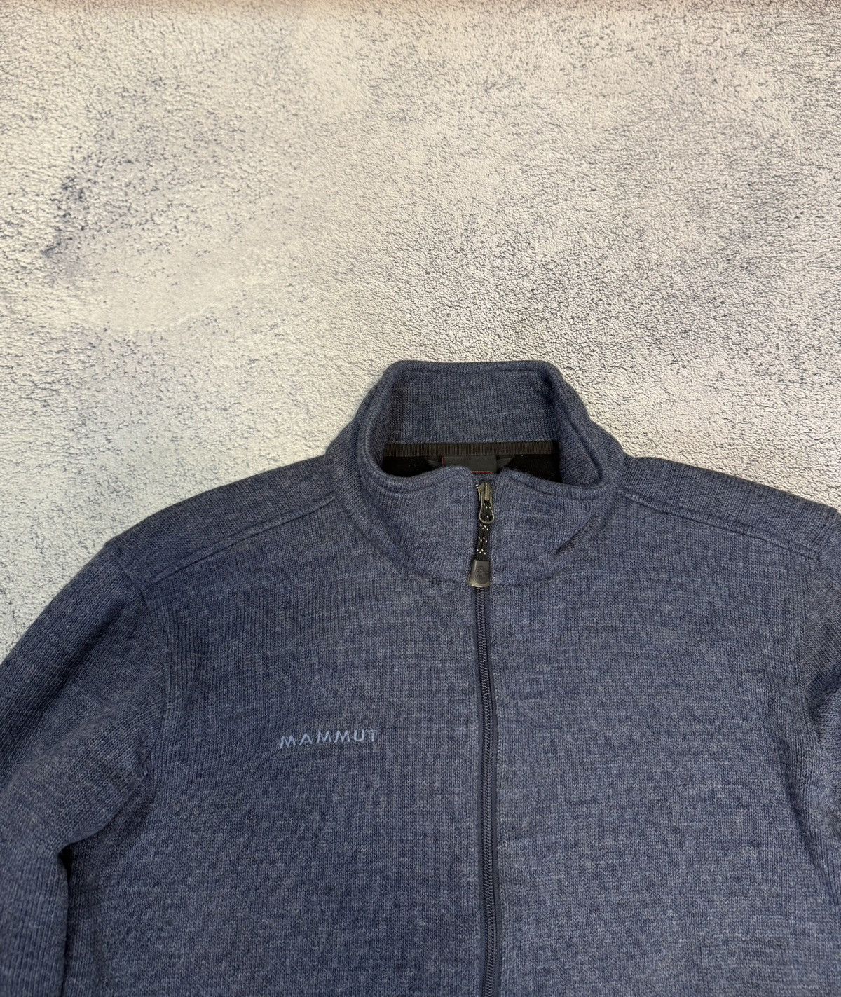 Mammut Vintage Mammut Iceland Wool Fleece Jacket Men S Blue Outdoor Size US S / EU 44-46 / 1 - 4 Thumbnail