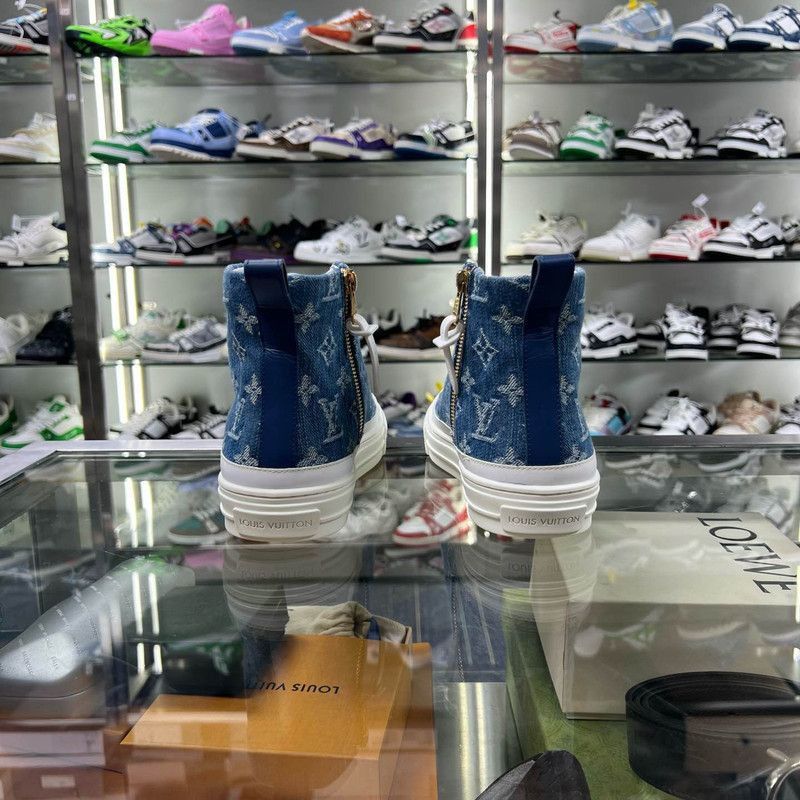 Louis Vuitton Louis Vuitton Stellar Casual Sneakers in Blue - Size US 7.5 / EU 40-41 - 3 Thumbnail