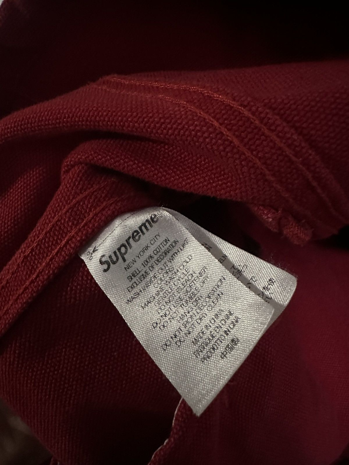 Supreme Supreme Canvas Clip Jacket Size US XL / EU 56 / 4 - 8 Thumbnail