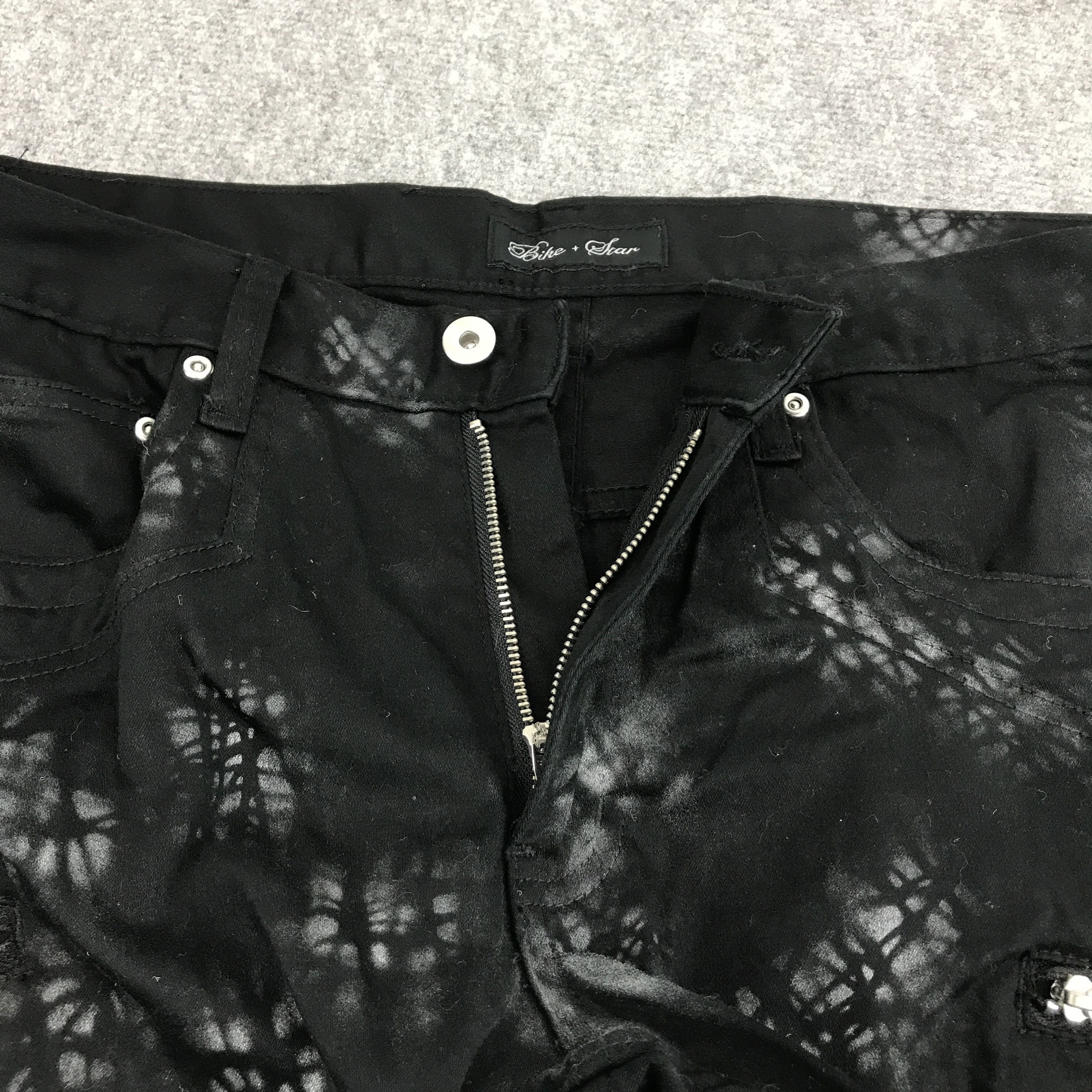 Japanese Brand JAPAN RIKE&STAR BOOTCUT PUNK STYLE JEANS Size US 30 / EU 46 - 7 Thumbnail