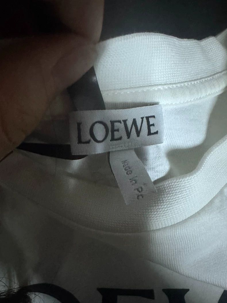 Loewe LOEWE White portrait print short sleeves Size M / US 6-8 / IT 42-44 - 3 Thumbnail