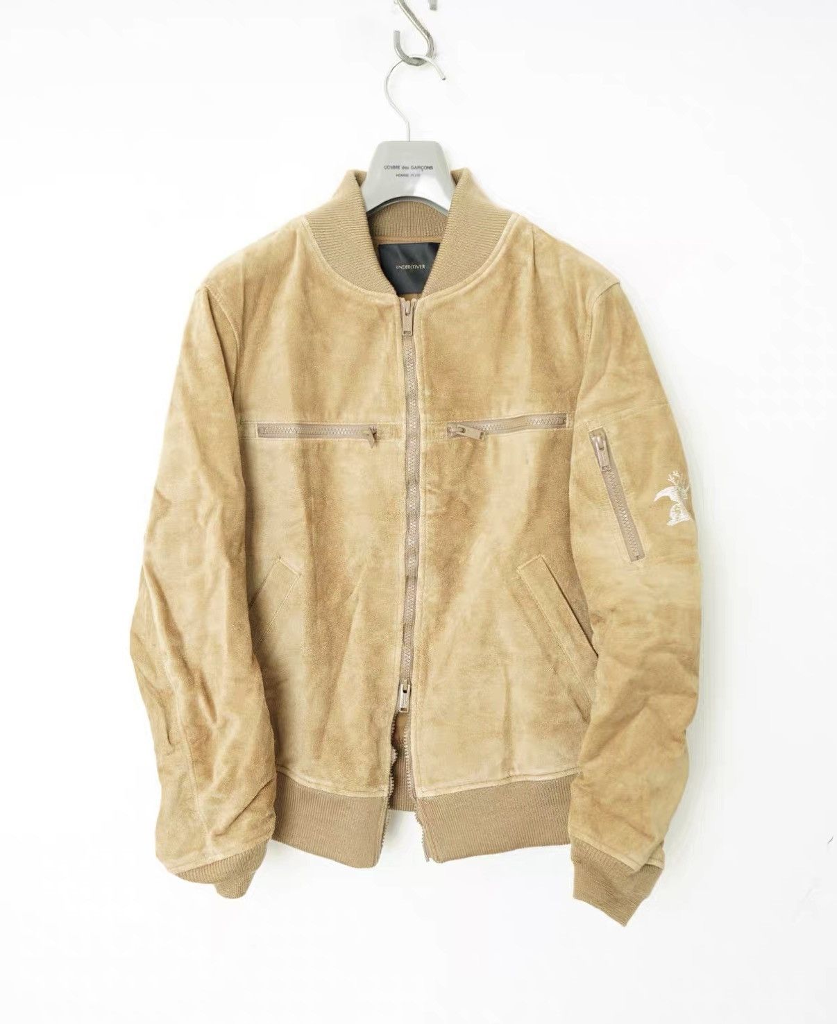 Undercover Undercover Leather & Suede MA-1 Jacket Size US S / EU 44-46 / 1 - 2 Thumbnail