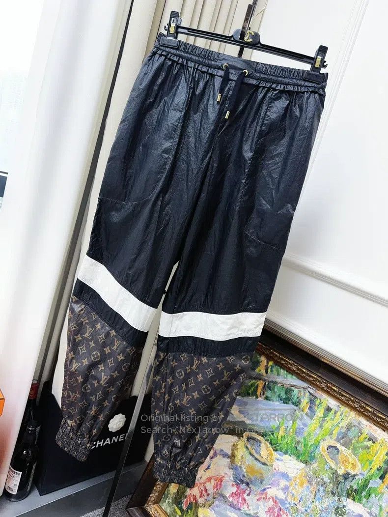 Louis Vuitton Louis Vuitton Black presbyopic assault pants and casual pa Size US 34 / EU 50 - 1 Thumbnail