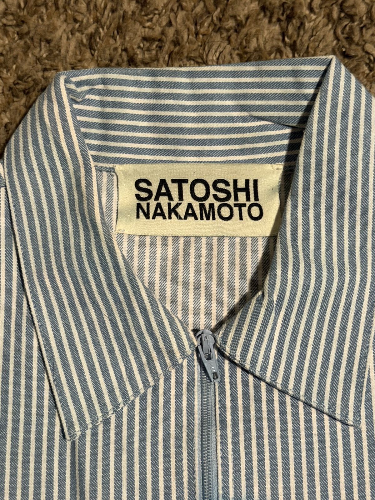 Satoshi Nakamoto Satoshi Nakamoto workshirt Size US M / EU 48-50 / 2 - 3 Thumbnail