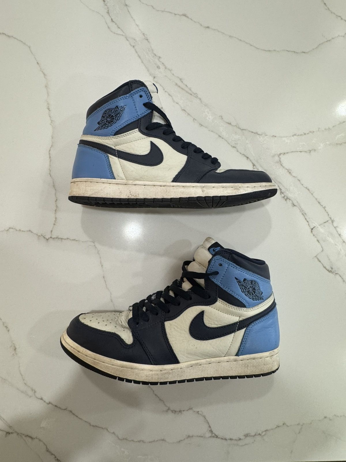 Jordan Brand × Nike Air Jordan 1 Retro High “Obsidian” Size US 10 / EU 43 - 2 Thumbnail
