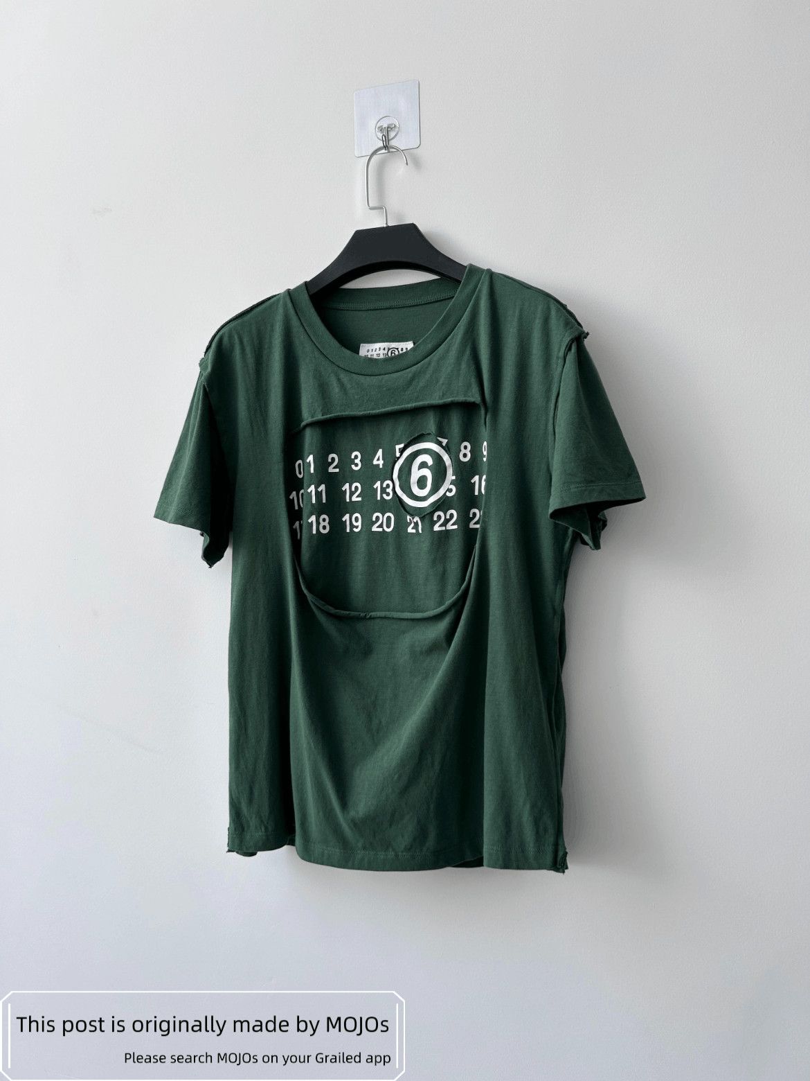 Maison Margiela Maison Margiela 23AW Layers Logo Tee Size US S / EU 44-46 / 1 - 1 Thumbnail