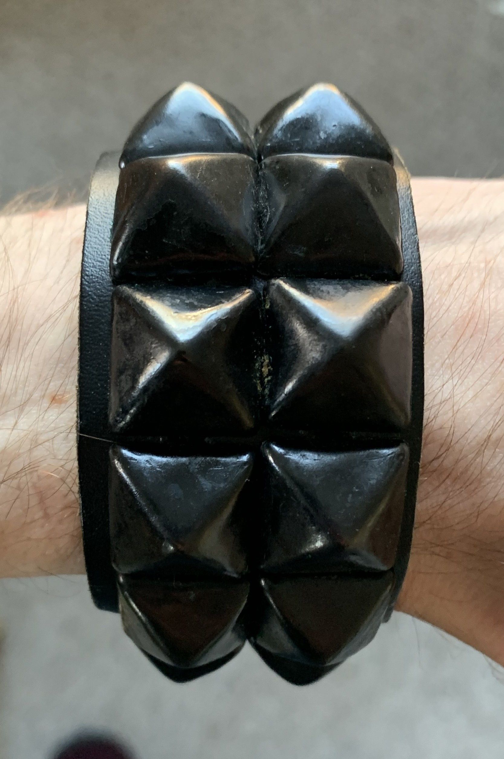 Number (N)ine Number (N)ine x Wendy's Studded Leather Bracelet Size ONE SIZE - 1 Thumbnail