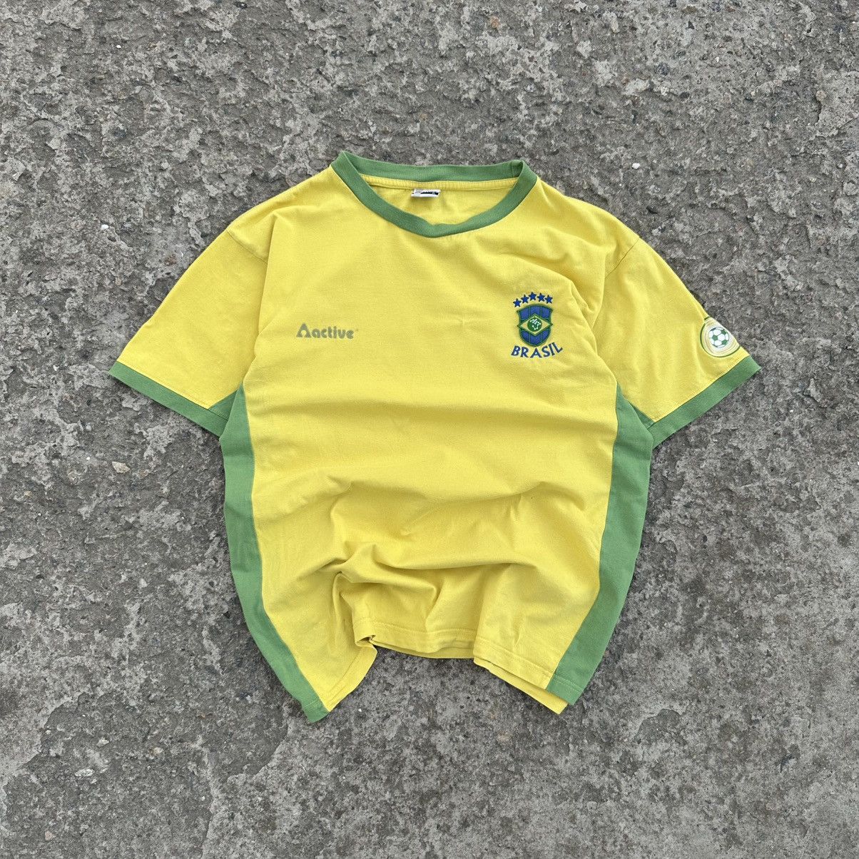 Japanese Brand × Number (N)ine × Penalty Vintage Japanese Style Adult Hype Brazil 🇧🇷 11 T-shirts Y2K Size US L / EU 52-54 / 3 - 2 Thumbnail