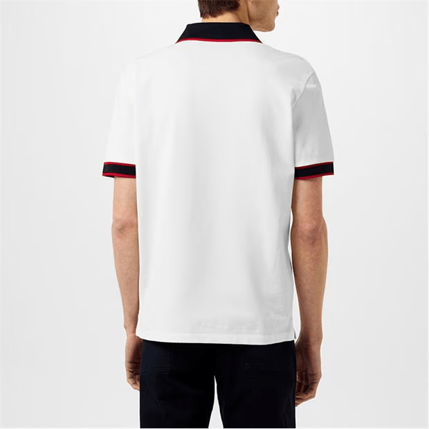Moncler Striped Logo Polo Shirt Size US XXL / EU 58 / 5 - 6 Thumbnail