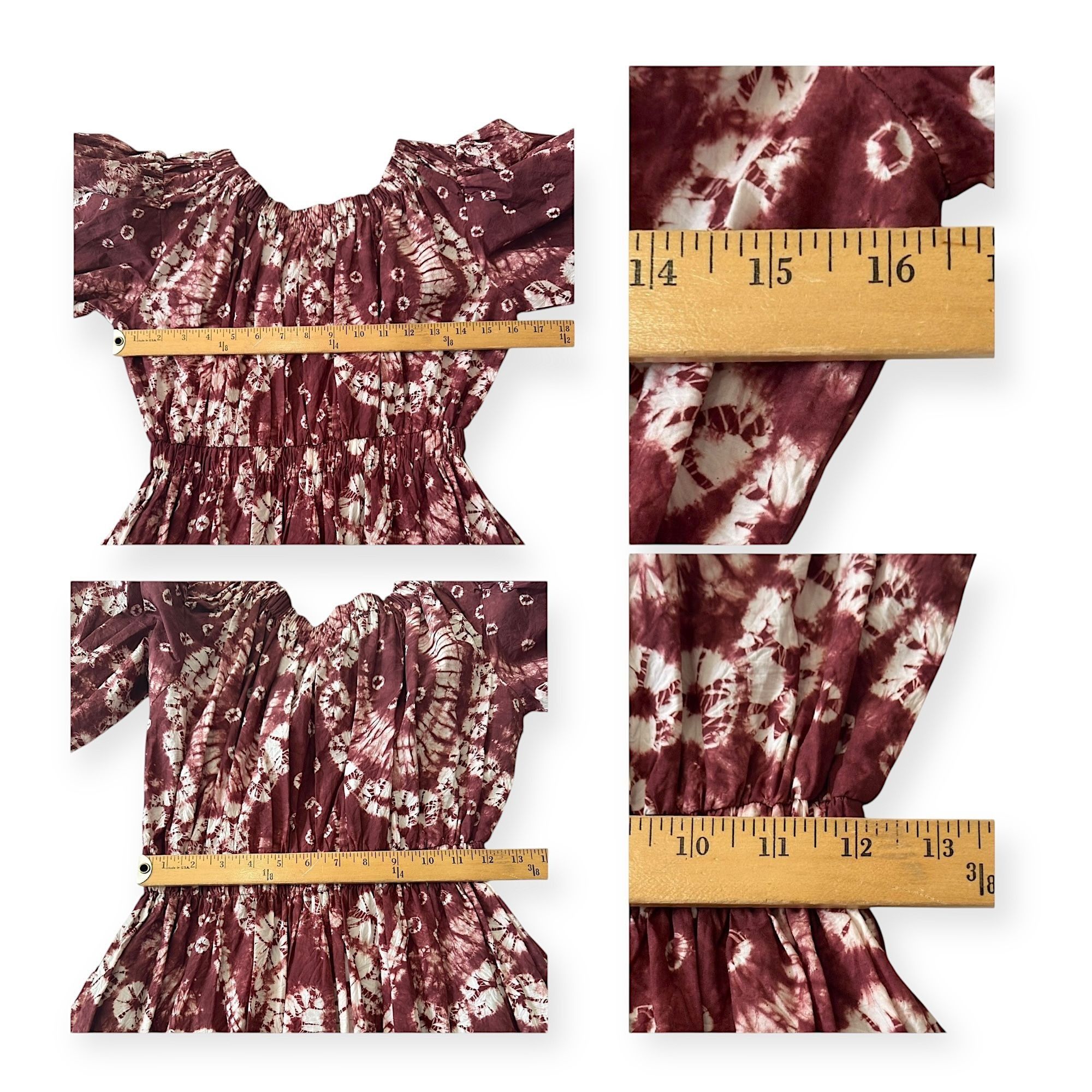 Ulla Johnson Ulla Johnson Martine Dress Syrah Shibori, Size 0, New wit Size XS / US 0-2 / IT 36-38 - 12 Thumbnail
