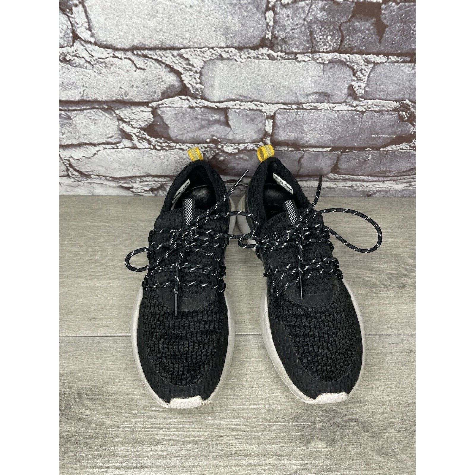 SOREL Sorel NL4694-010 Black Synthetic LaceUp White Casual Shoes W Size US 7.5 / IT 37.5 - 2 Thumbnail