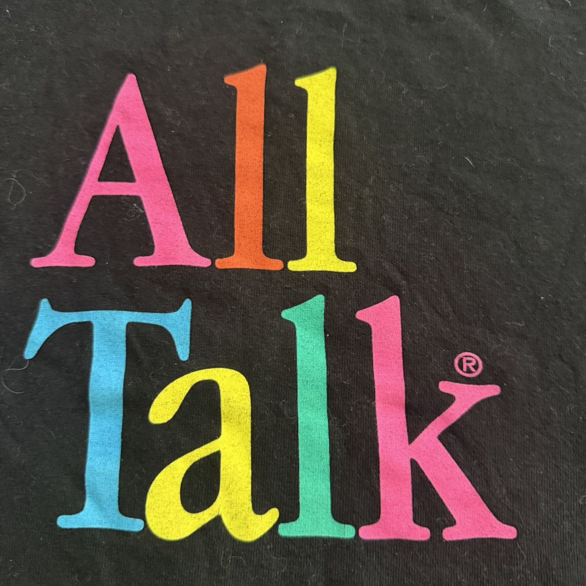 Anti Social Social Club Anti Social Social Club ASSC All Talk Black/Multi Tee FW21 Size US M / EU 48-50 / 2 - 3 Thumbnail