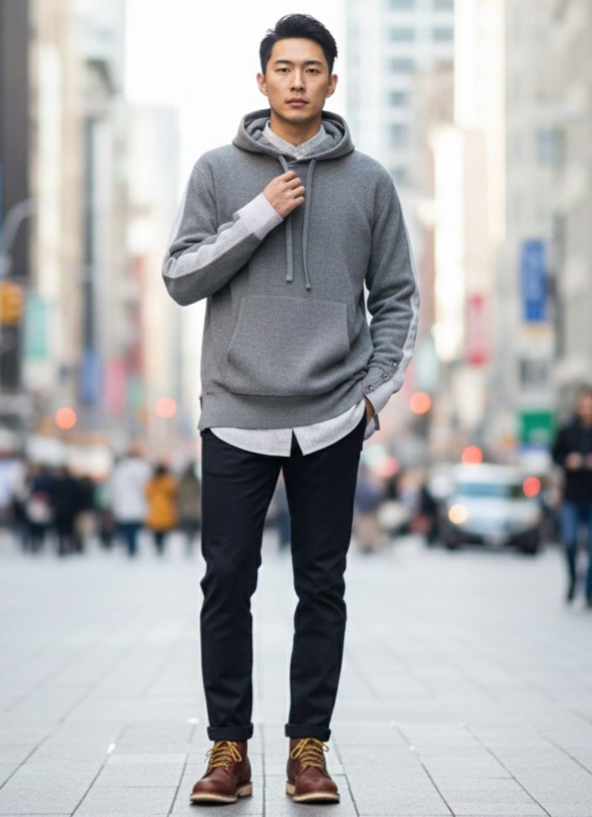 Thom Browne Thom Browne Grey Hoodie (Size 2) Size US M / EU 48-50 / 2 - 1 Thumbnail