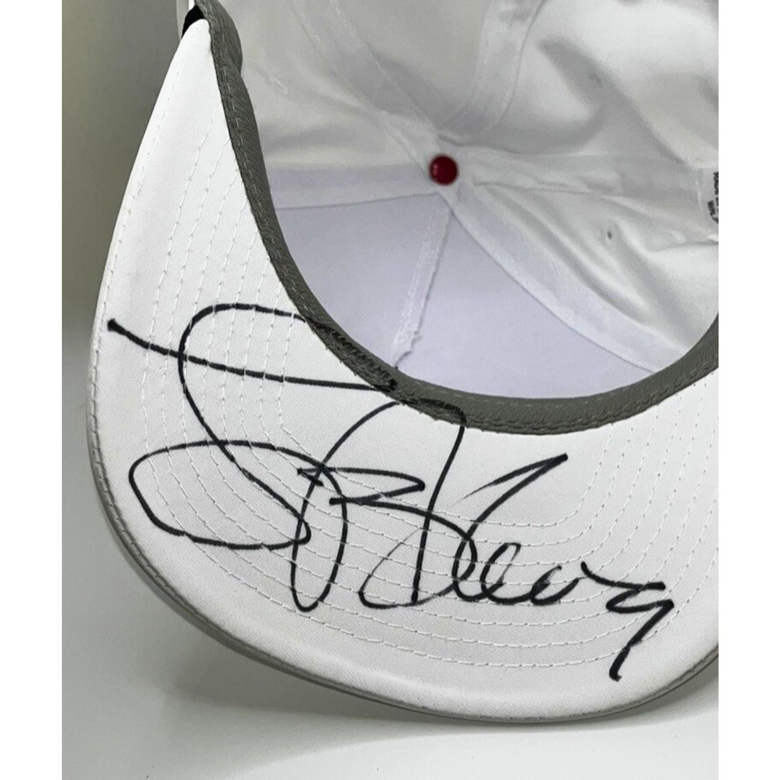 Imperial WEDU White FNS Rope Cap Lance Armstrong Signed RARE Size ONE SIZE - 7 Thumbnail