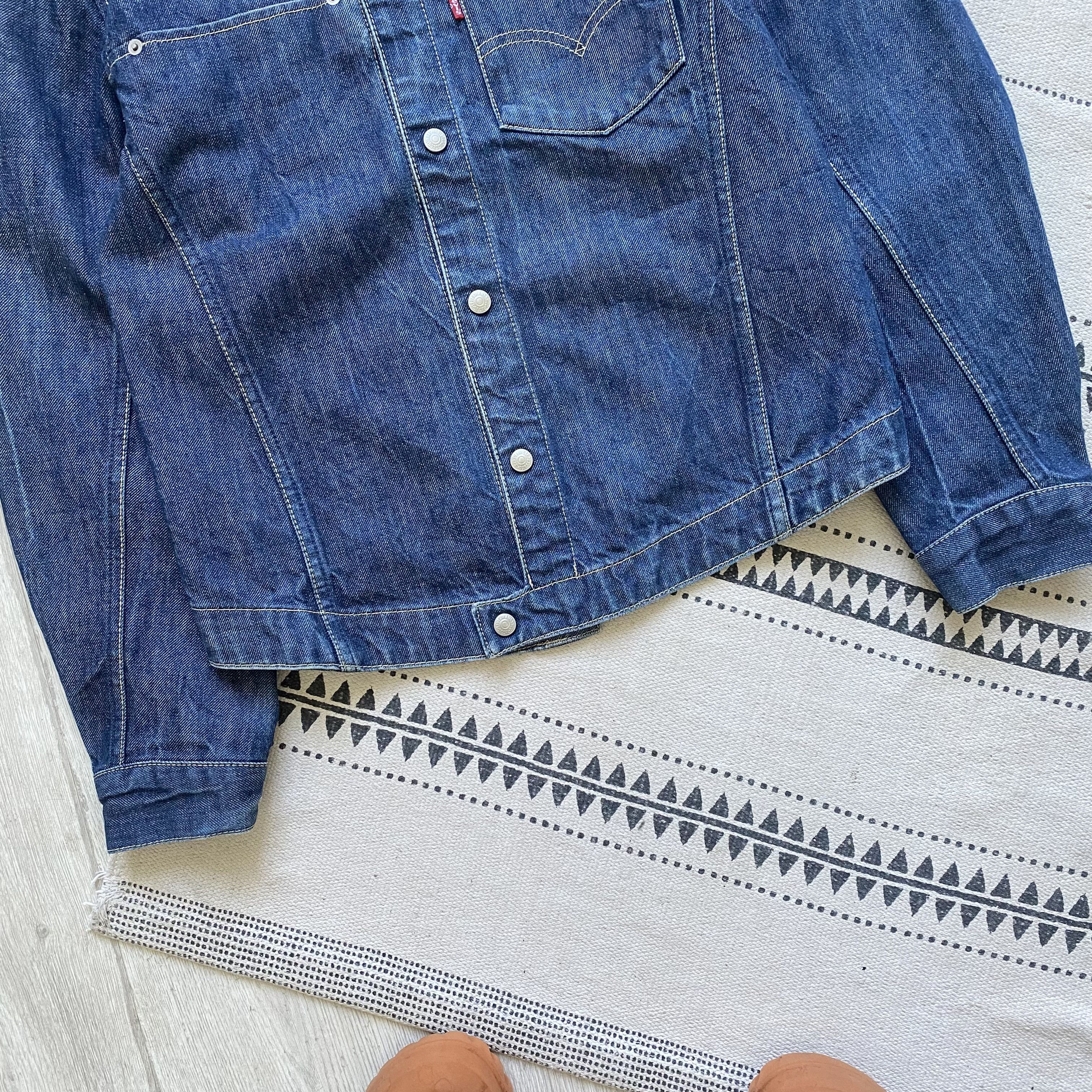 Levi's Vintage Clothing Vintage Engineered Levis denim jacket Y2K Size US S / EU 44-46 / 1 - 3 Thumbnail