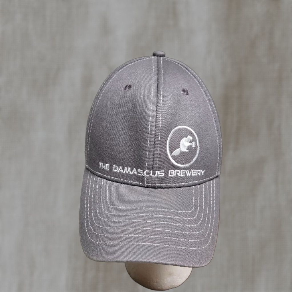Vintage VINTAGE Brewery Branding Company Hat Unisex XL Gray Twill Adjustable Baseball Cap Beer Theme Mens Size ONE SIZE - 1 Thumbnail