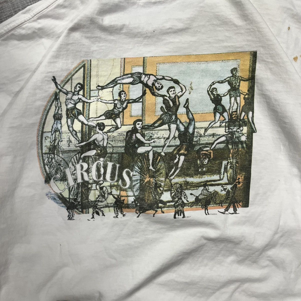 Banana Republic × Vintage VTG 90s Bananna Republic Circus Tee Size US L / EU 52-54 / 3 - 5 Thumbnail