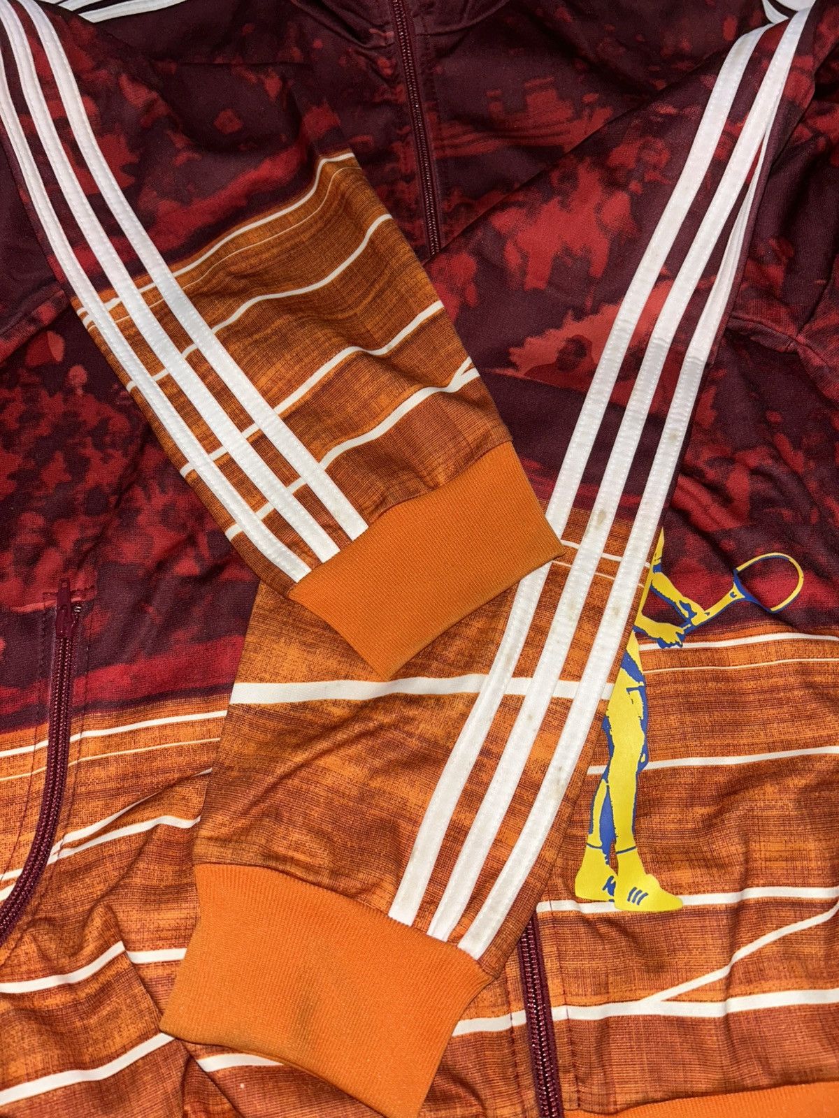 Adidas Adidas Bungert Tennis Jacket Tracktop Size US XL / EU 56 / 4 - 11 Thumbnail