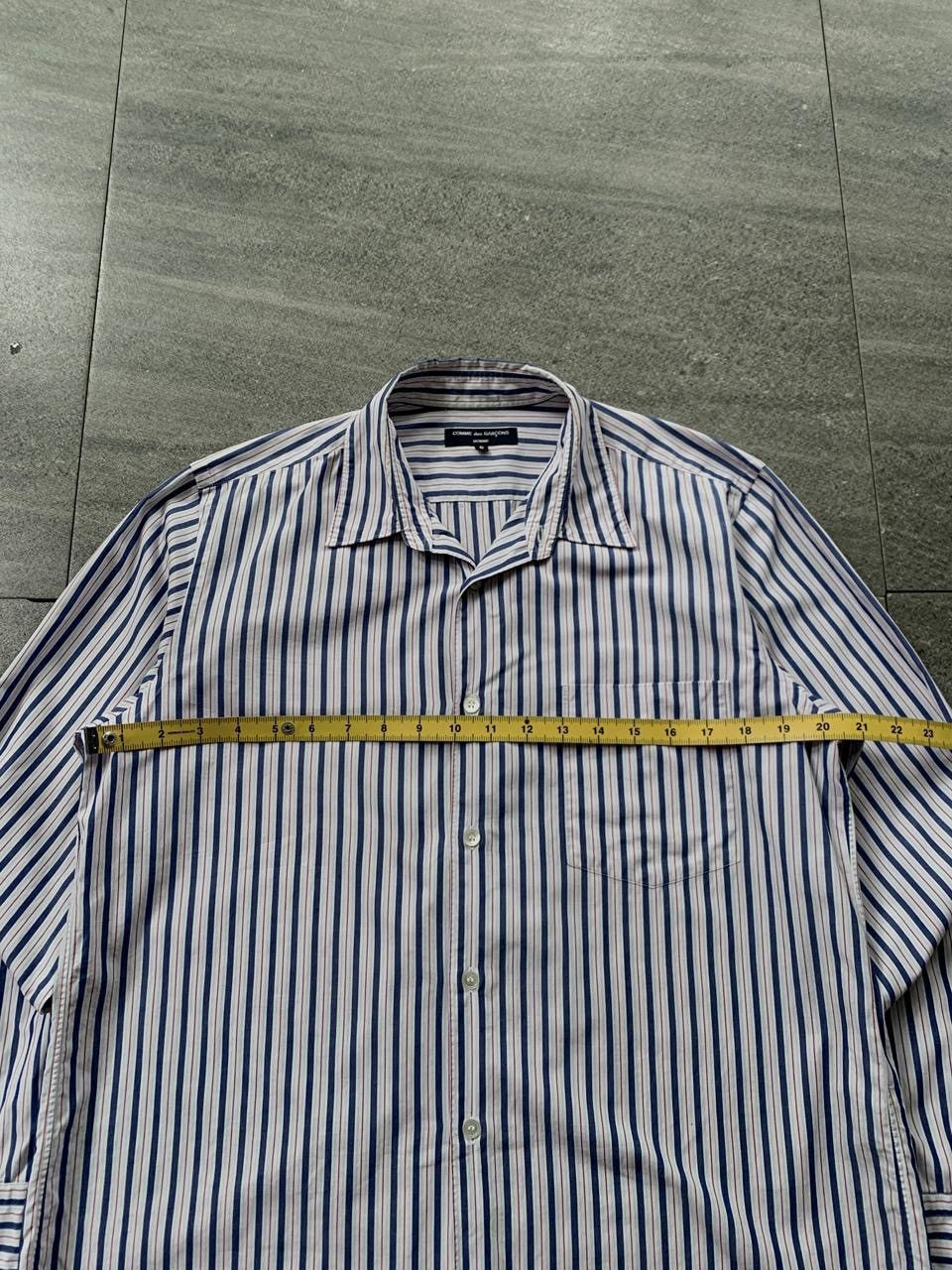 Comme des Garcons Homme FREE TAX! CDGH Striped Longsleeve Shirts Size US S / EU 44-46 / 1 - 12 Thumbnail