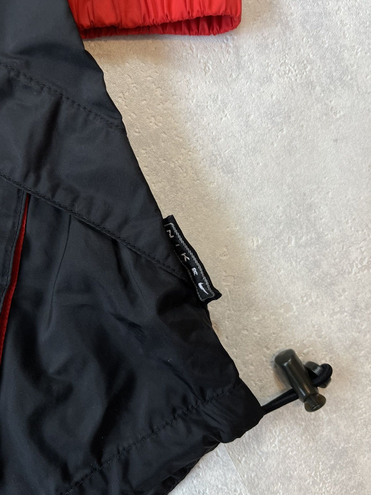 Nike × Vintage 90's NIKE RETRO HOODED ANORAK TRACK JACKET Y2K BIG LOGO RARE Size US L / EU 52-54 / 3 - 6 Thumbnail