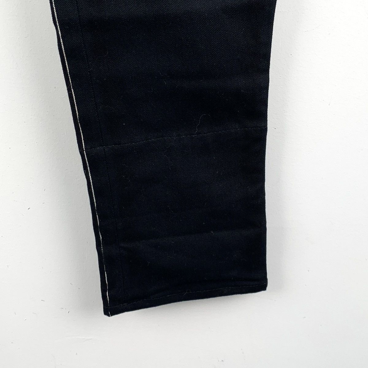 Prada Prada Black Graffiti Print Cotton Denim Casual Pants K26WX Size 24" / US 00 / IT 34 - 4 Thumbnail