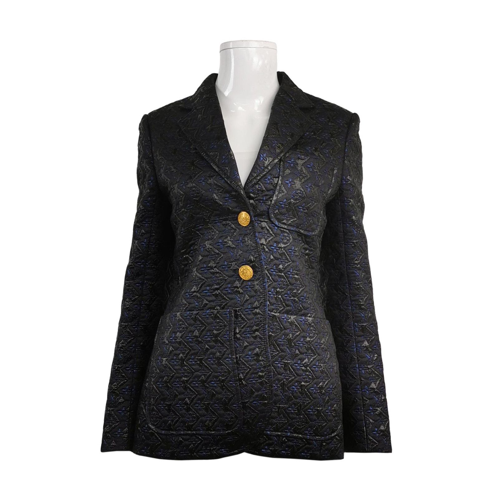 Louis Vuitton Louis Vuitton Monogram Jacquard Blazer Size 34 Size XS / US 0-2 / IT 36-38 - 1 Thumbnail