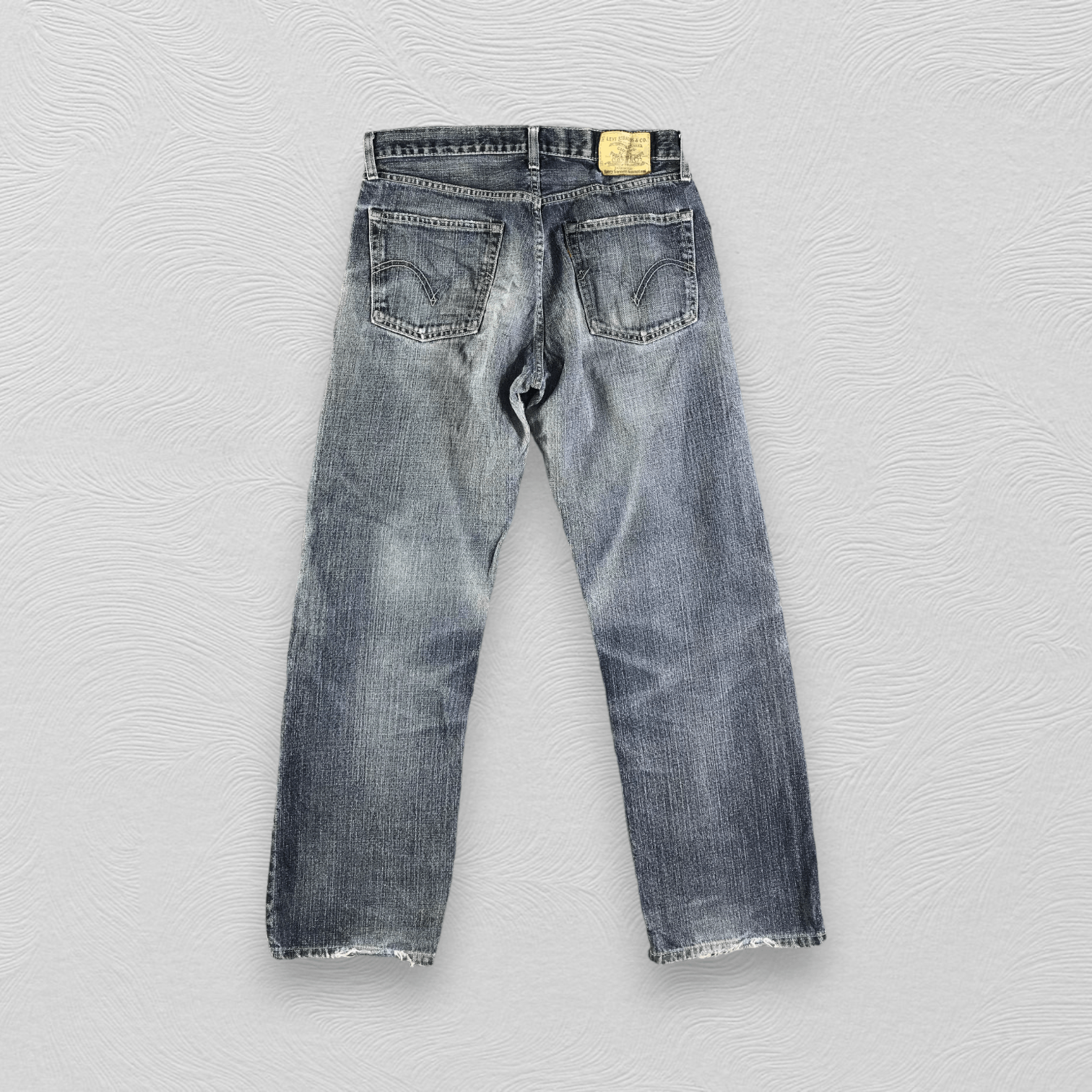 Levi's Vintage Levis 503 Jeans Distresed Denim KJ3141 Size US 31 - 2 Thumbnail