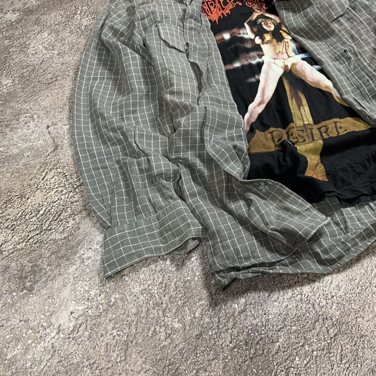 Flannel vintage flannel plaid shirt checkered streetwear 90s Y2K Size US XL / EU 56 / 4 - 2 Thumbnail