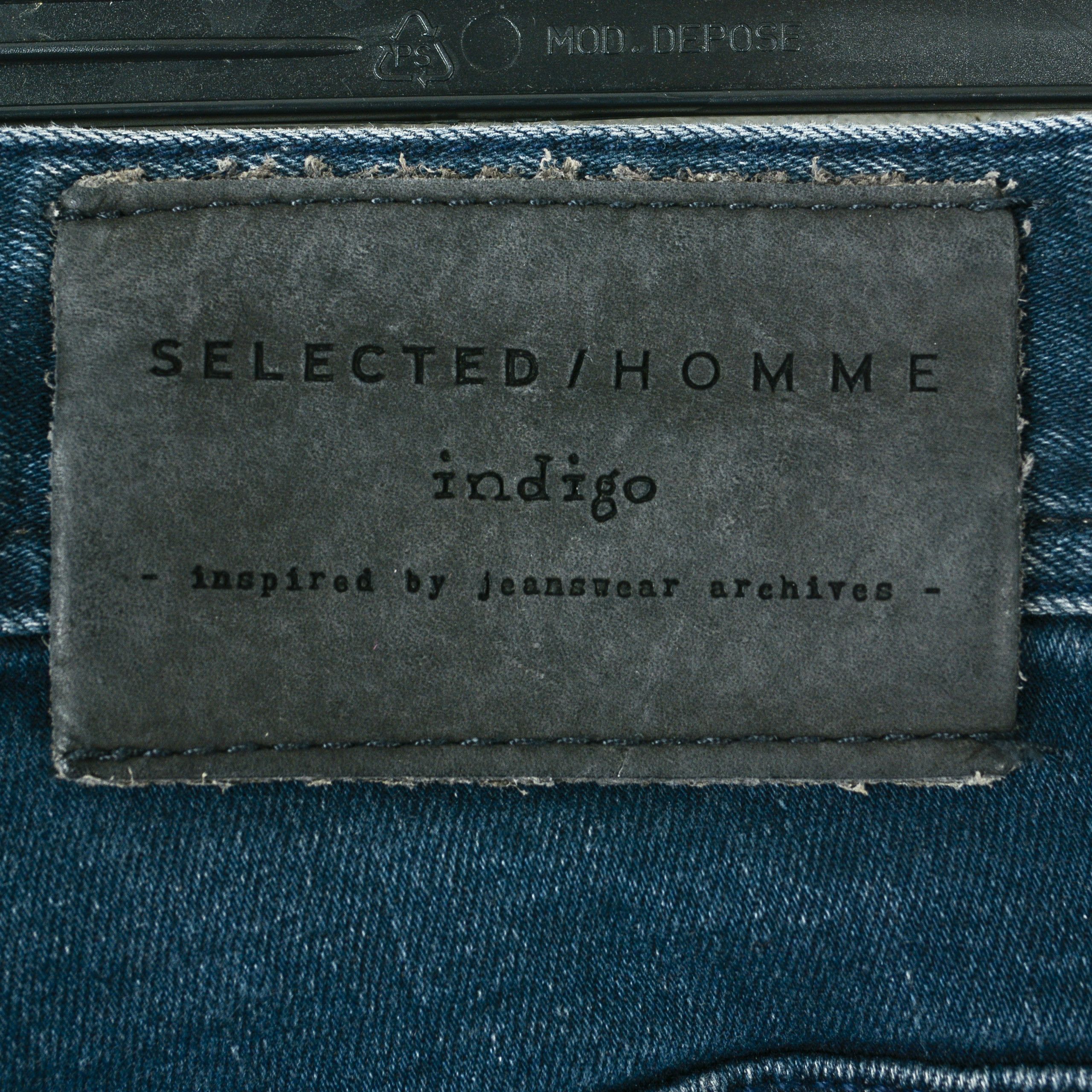 Selected Homme Indigo W32 L34 Jeans Regular Fit Pants Trousers Blue Size US 32 / EU 48 - 5 Thumbnail
