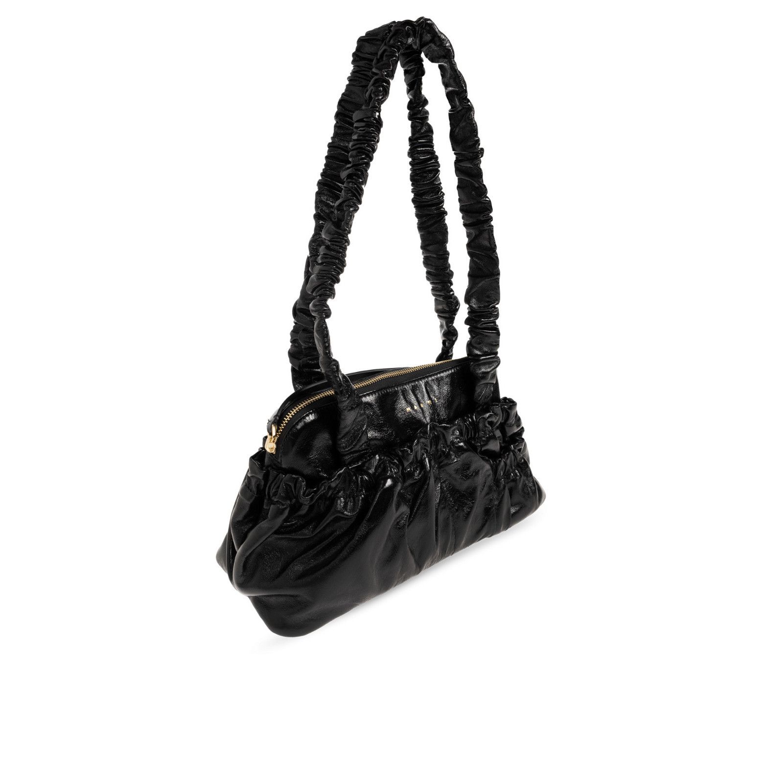 Marni MARNI Black Leather Shoulder Bag New & Authentic Size ONE SIZE - 3 Thumbnail