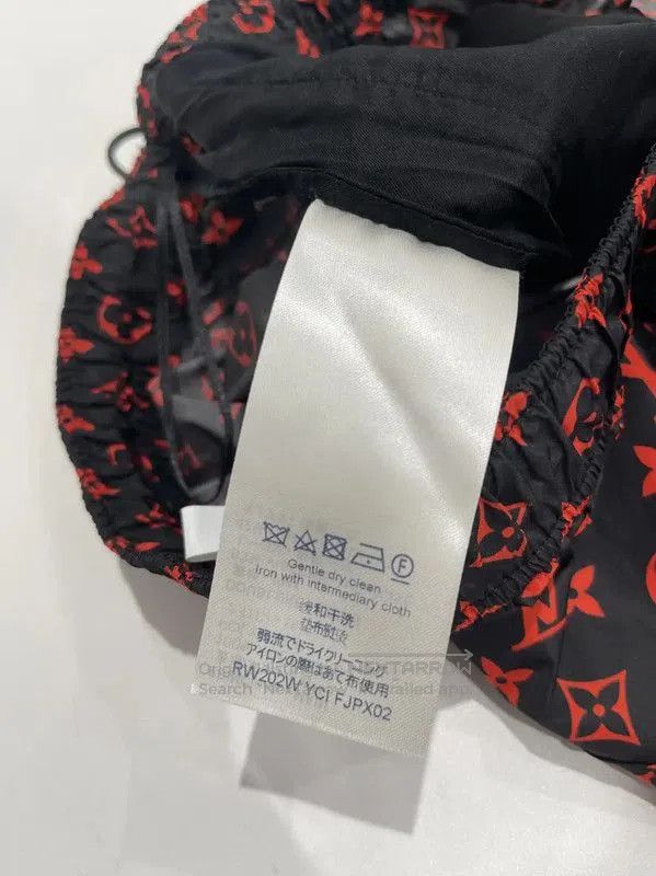 Louis Vuitton Louis Vuitton Red Monogram Casual Pants . Size 30" / US 8 / IT 44 - 6 Thumbnail