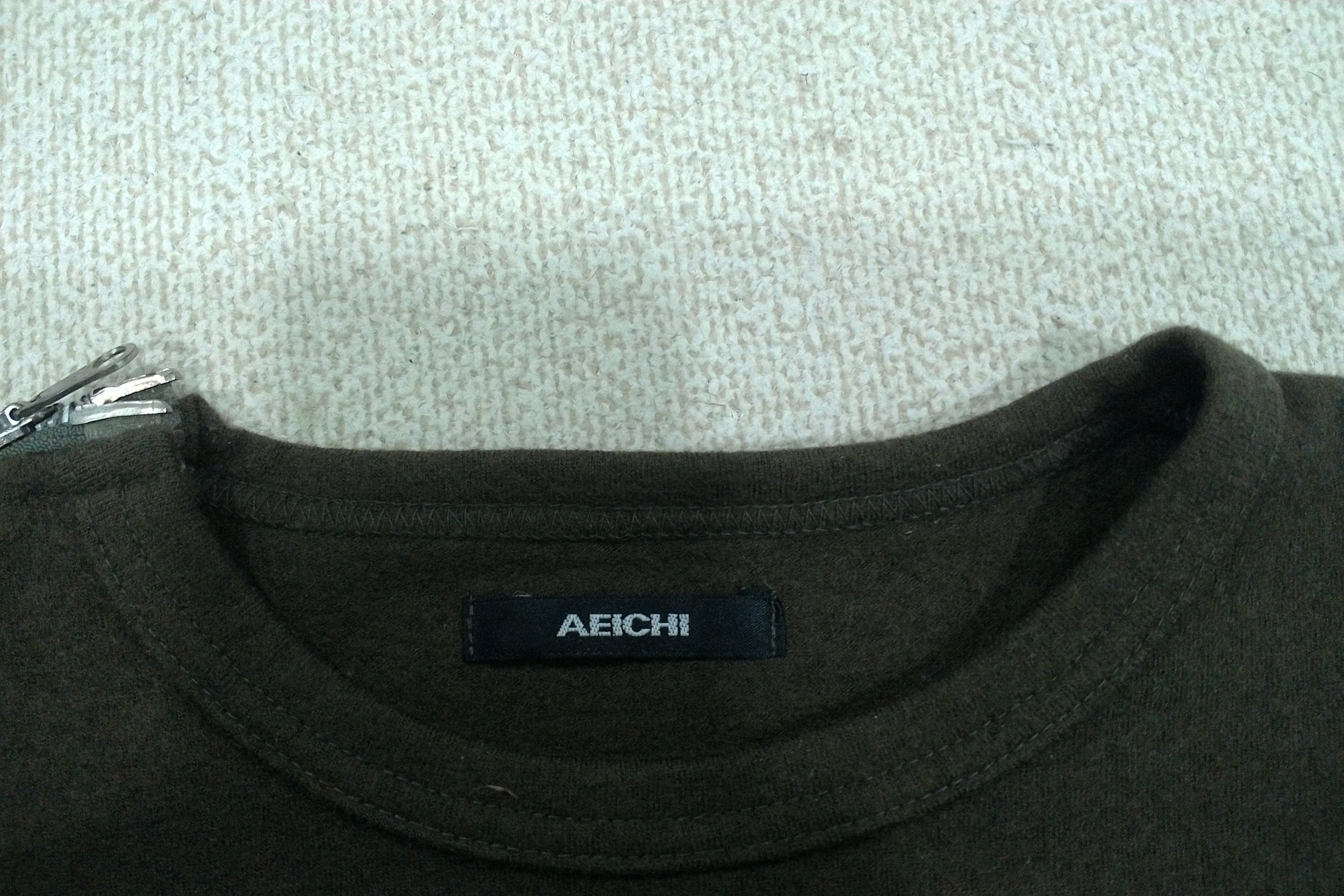 Designer × Japanese Brand AEICHI zipper shirt Size S / US 4 / IT 40 - 3 Thumbnail