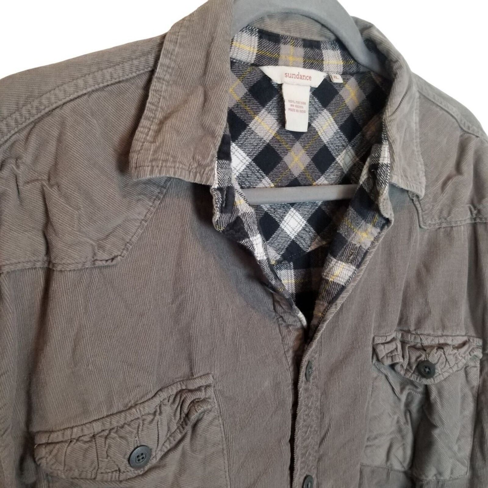 Sundry Sundance Western Corduroy Shirt XL Flannel Lined Gorpcore Size US XL / EU 56 / 4 - 6 Thumbnail