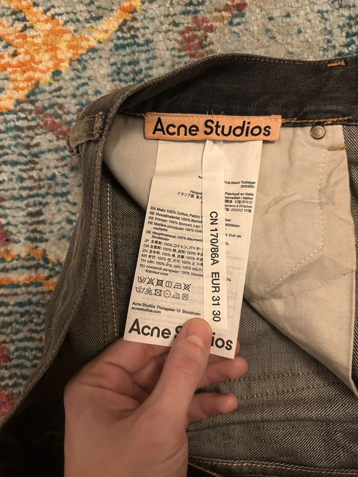 Acne Studios Acne Jeans Loose Fit Size US 31 - 4 Thumbnail