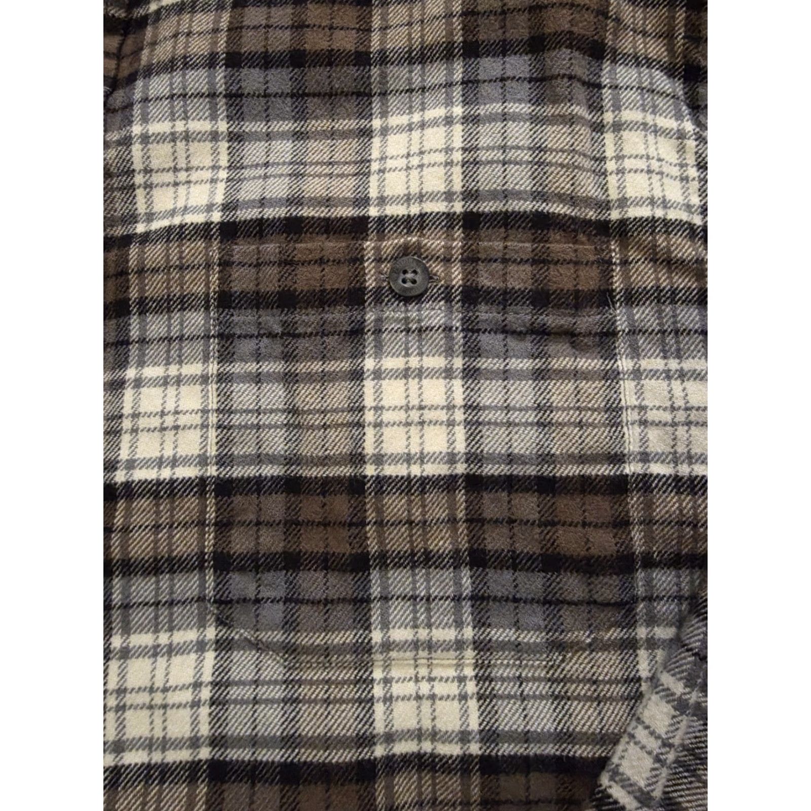 Pendleton Pendleton Hawthorne Flannel Button Up Shirt Elbow Patches Brown/Gray Men's Large Size US L / EU 52-54 / 3 - 3 Thumbnail