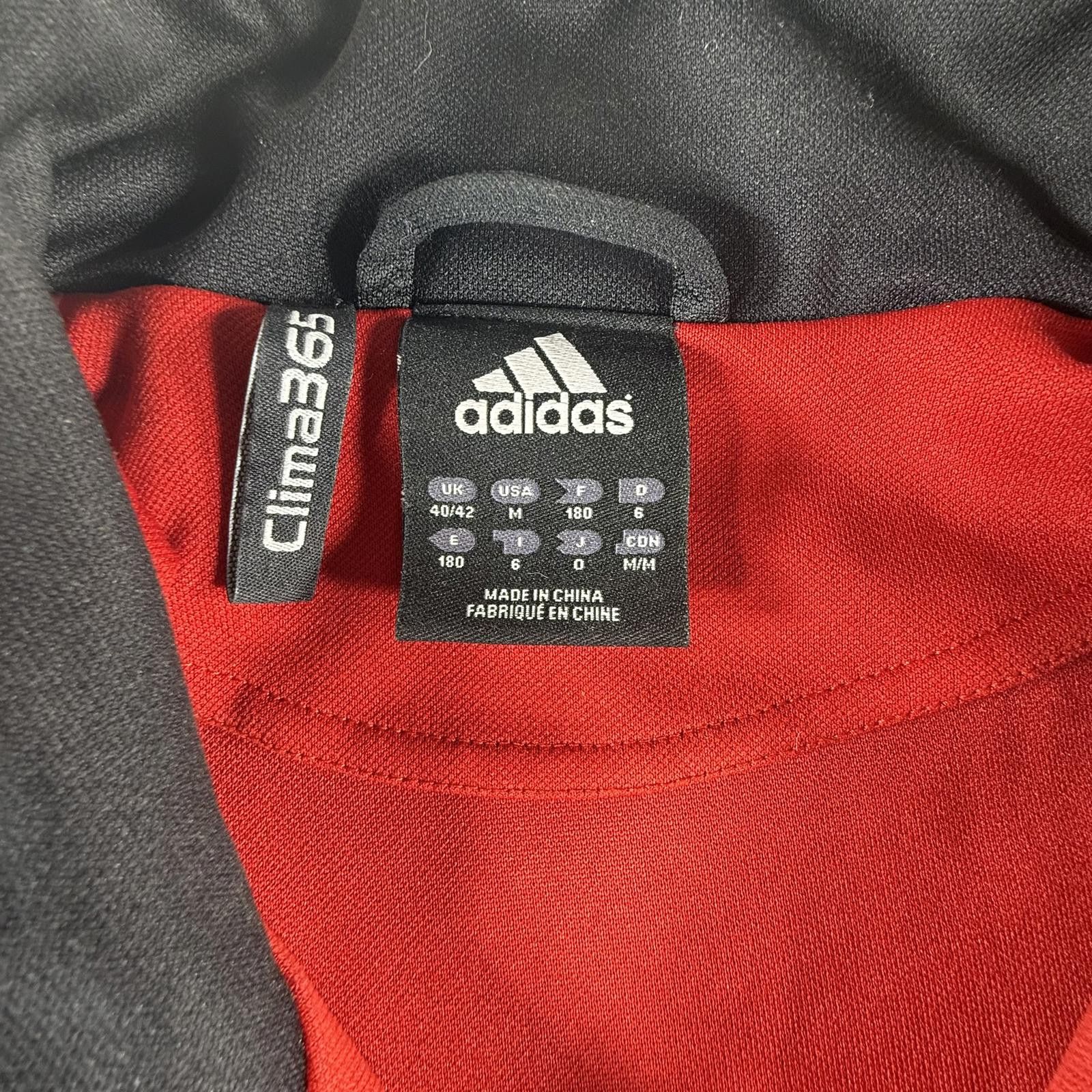 Adidas Adidas Jacket Men's M Red Vintage 90s Clima365 Size US M / EU 48-50 / 2 - 2 Thumbnail