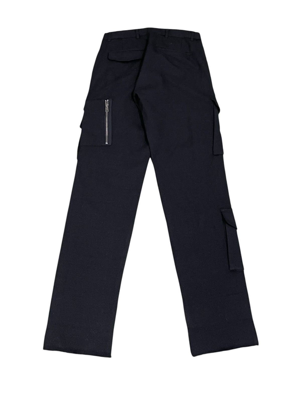 Diet Butcher Slim Skin AW19 Rare Design Diet Butcher Slim Skin Cropped Wool Pants Size US 27 - 2 Thumbnail