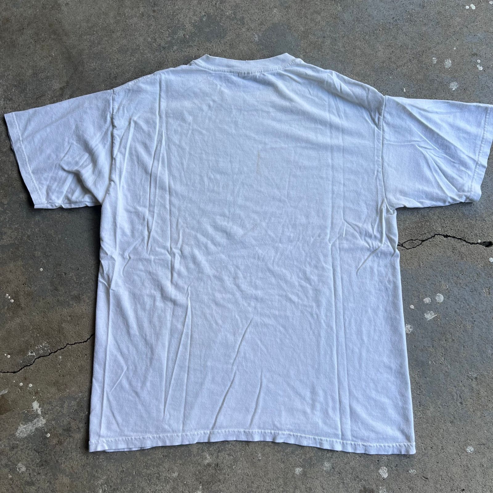 Vintage Vintage drummer white graphic t shirt Size US L / EU 52-54 / 3 - 5 Thumbnail