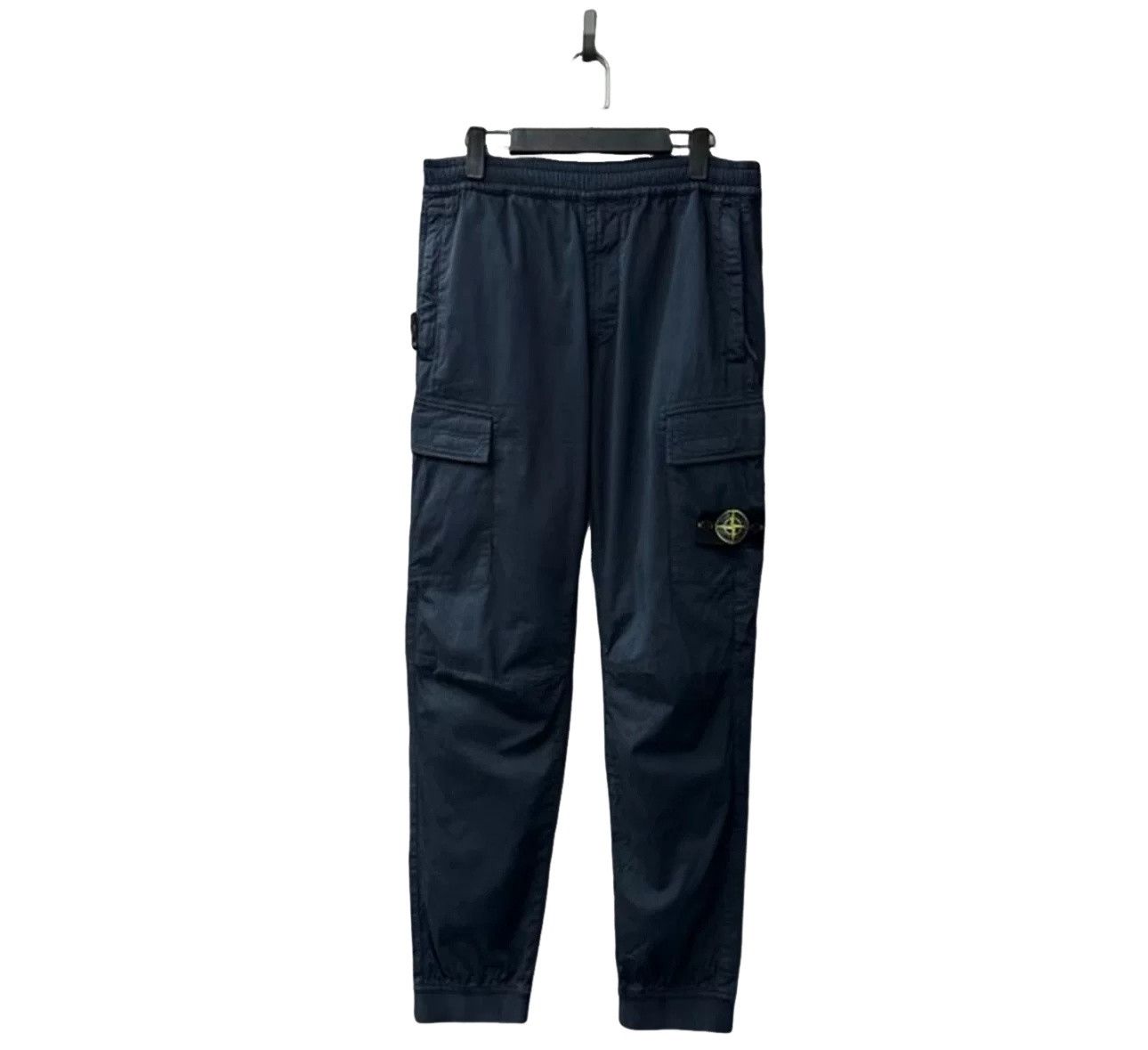 Stone Island Stone Island Navy Compass Patch Cargo Pants 32 Size US 32 / EU 48 - 1 Thumbnail