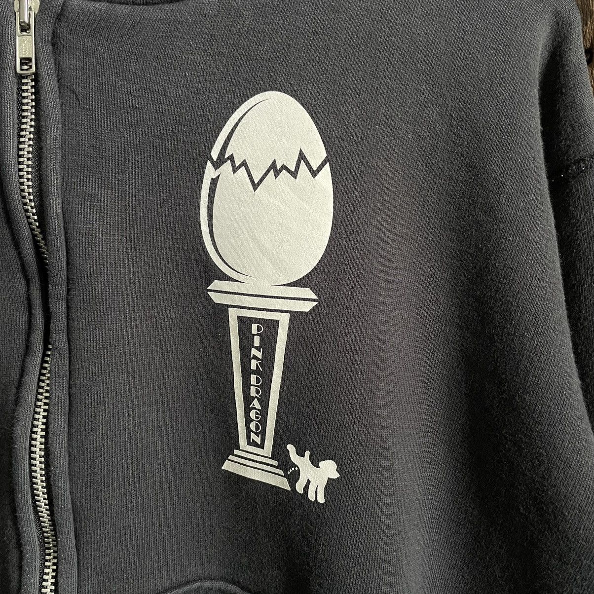 Vintage Cream Soda Pink Dragon Hoodie