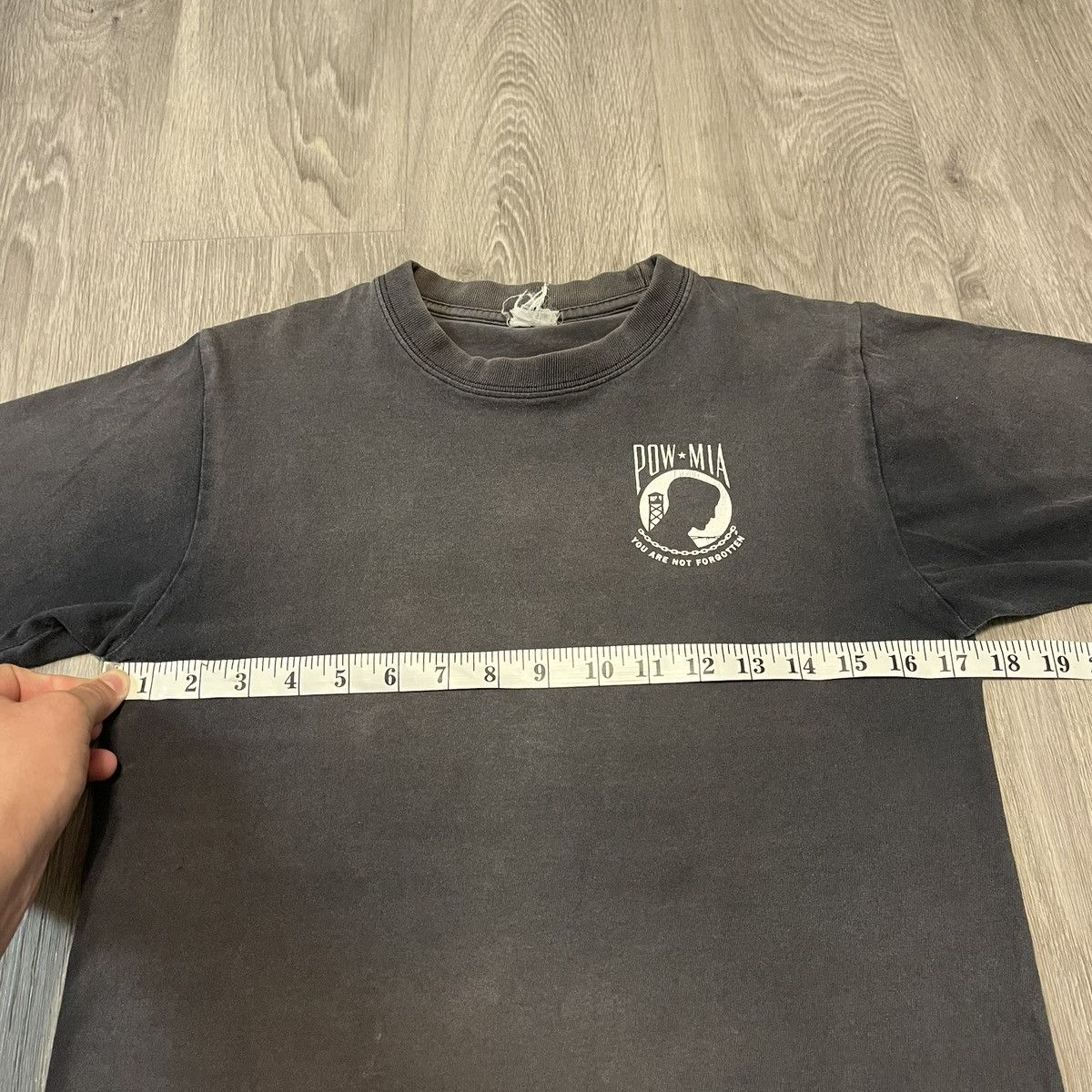 Vintage Vintage 90s Tattoo Blues POW-MIA Ft Lauderdale FL T shirt S Size US S / EU 44-46 / 1 - 8 Thumbnail
